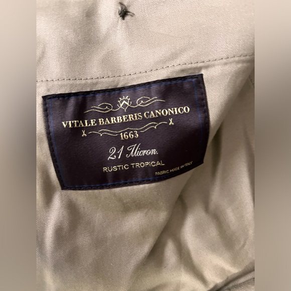 BANANA REPUBLIC SIGNATURE ITALIAN RUSTICO WIDE-LEG SUIT PANT - Picture 6 of 13